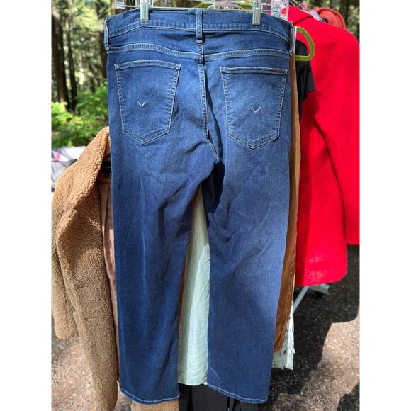 ✨ HUDSON Byron Slim Straight Stretch Jeans – Size 33 Kenneth Wash Great Shape! ✨ - Picture 1 of 6